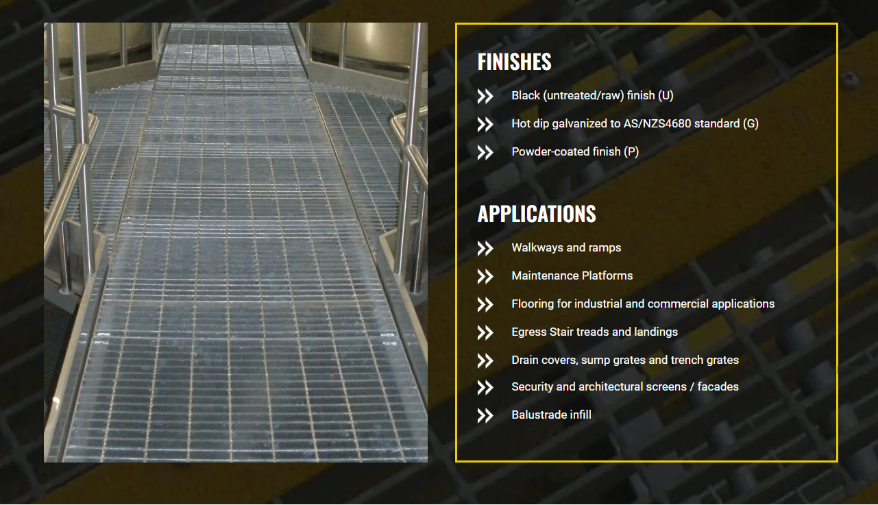 Mild Steel Grating New Zealand Mild Steel Grating New Zealand